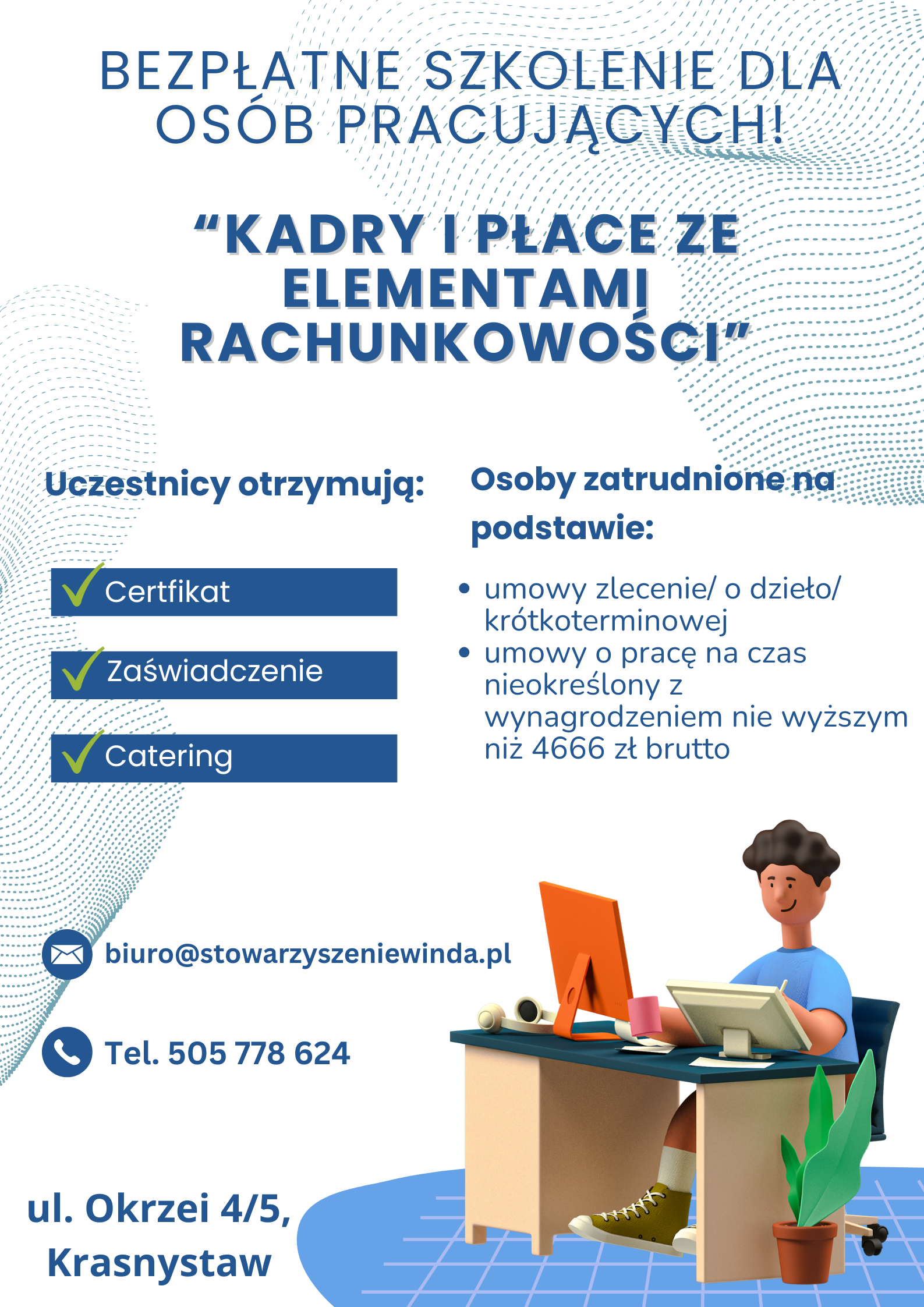 Miniaturka artykułu Bezpłatne szkolenia dla osób pracujących