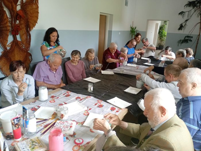 Miniaturka artykułu Zajęcia artystyczne w Mieszkaniach Wspomaganych w Stryjowie