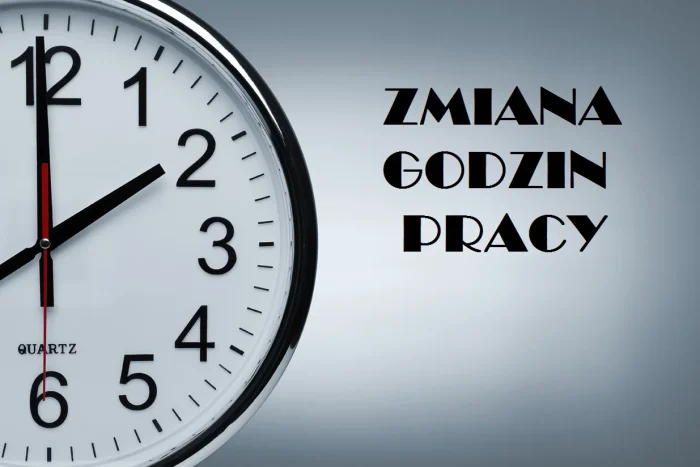 Miniaturka artykułu Ogłoszenie – zmiana godzin pracy!!!