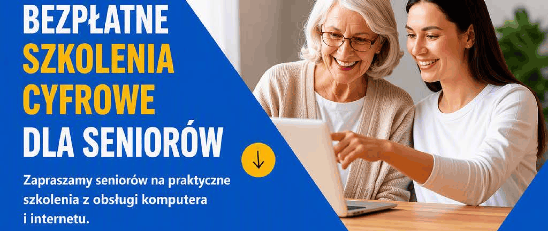 Miniaturka artykułu Bezpłatne szkolenia z kompetencji cyfrowych dla seniorów 60+