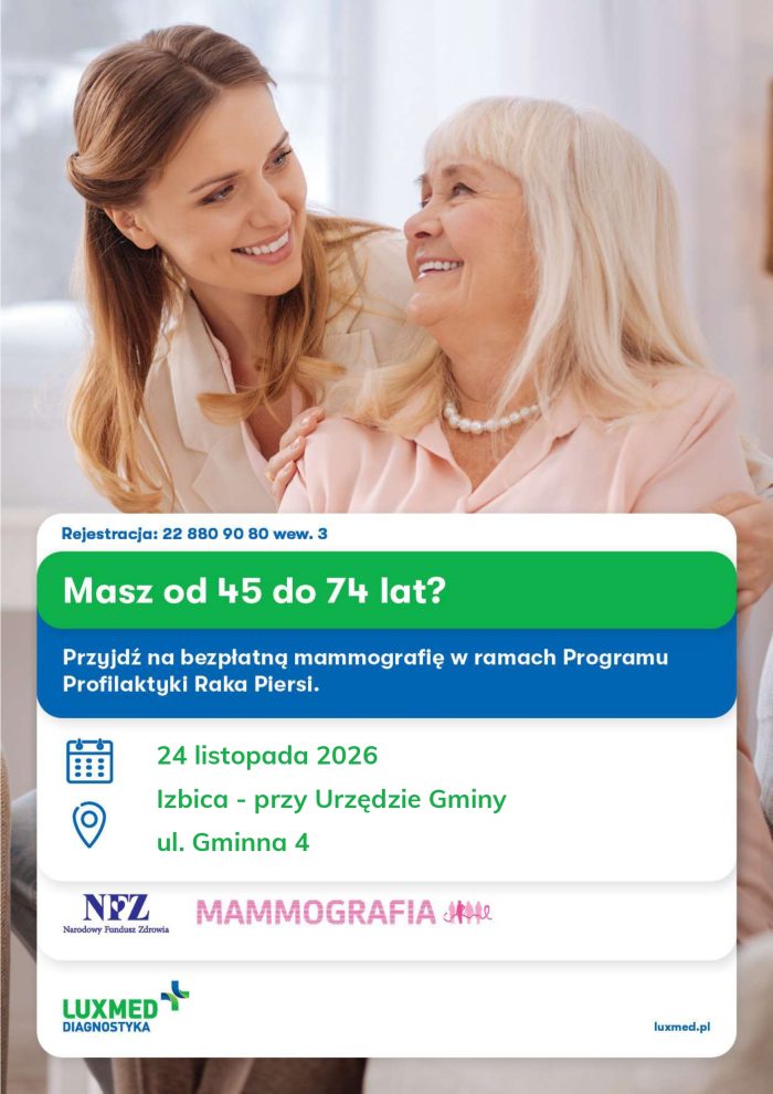 Miniaturka artykułu Bezpłatne badania mammograficzne