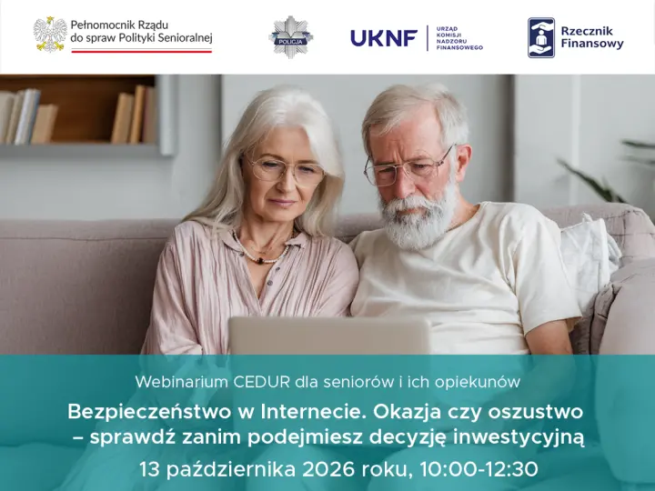 Miniaturka artykułu Bezpieczeństwo w internecie – dla seniorów i ich opiekunów.