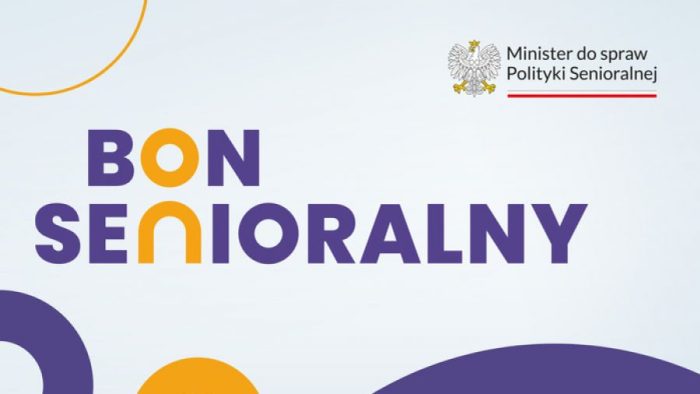 Miniaturka artykułu BON SENIORALNY – WSPARCIE DLA SENIORÓW I ICH RODZIN
